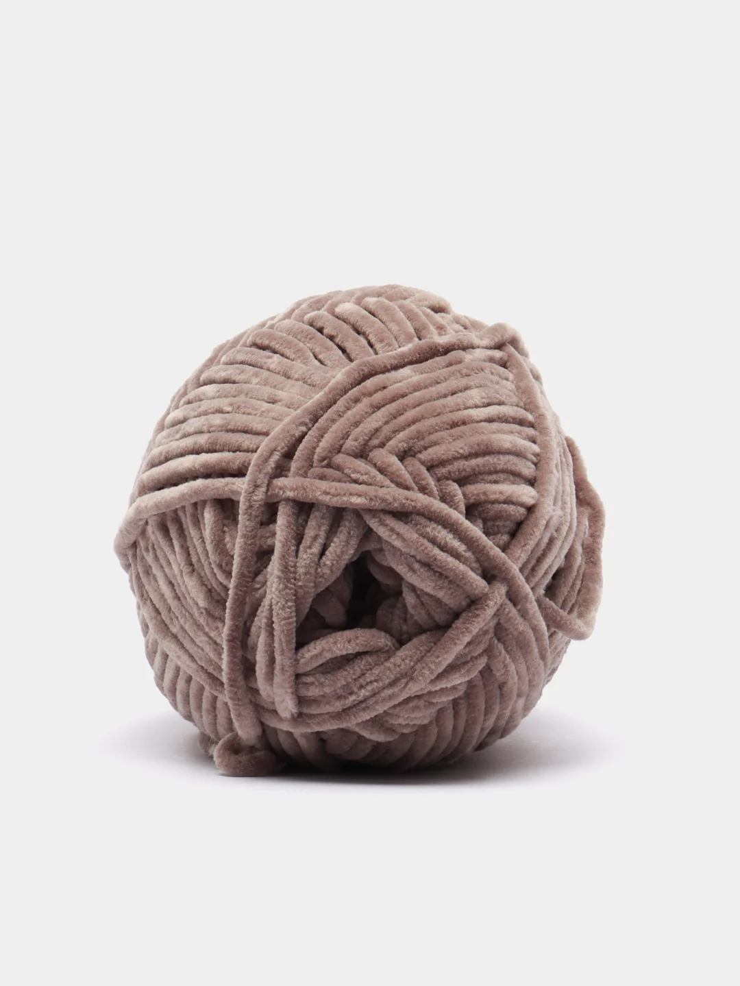 Бежевый меланж пряжа плюшевая YarnArt Dolce