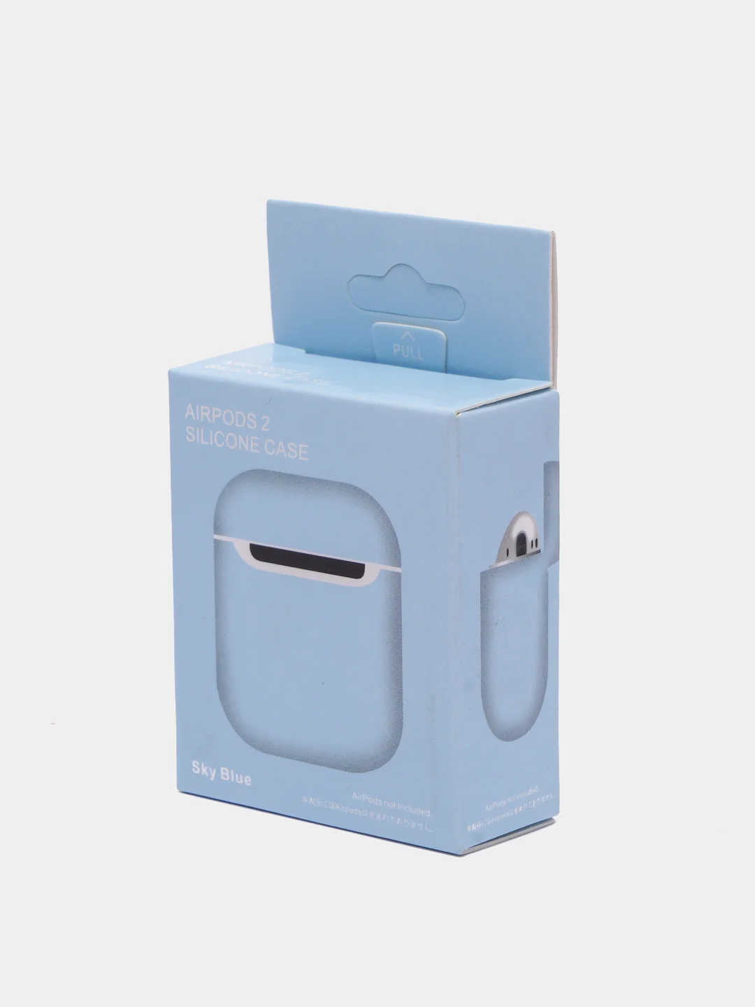 Голубой чехол для Apple Airpods 2