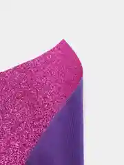 Фуксия кожзам с мелкими блестками, 30 х 20 см