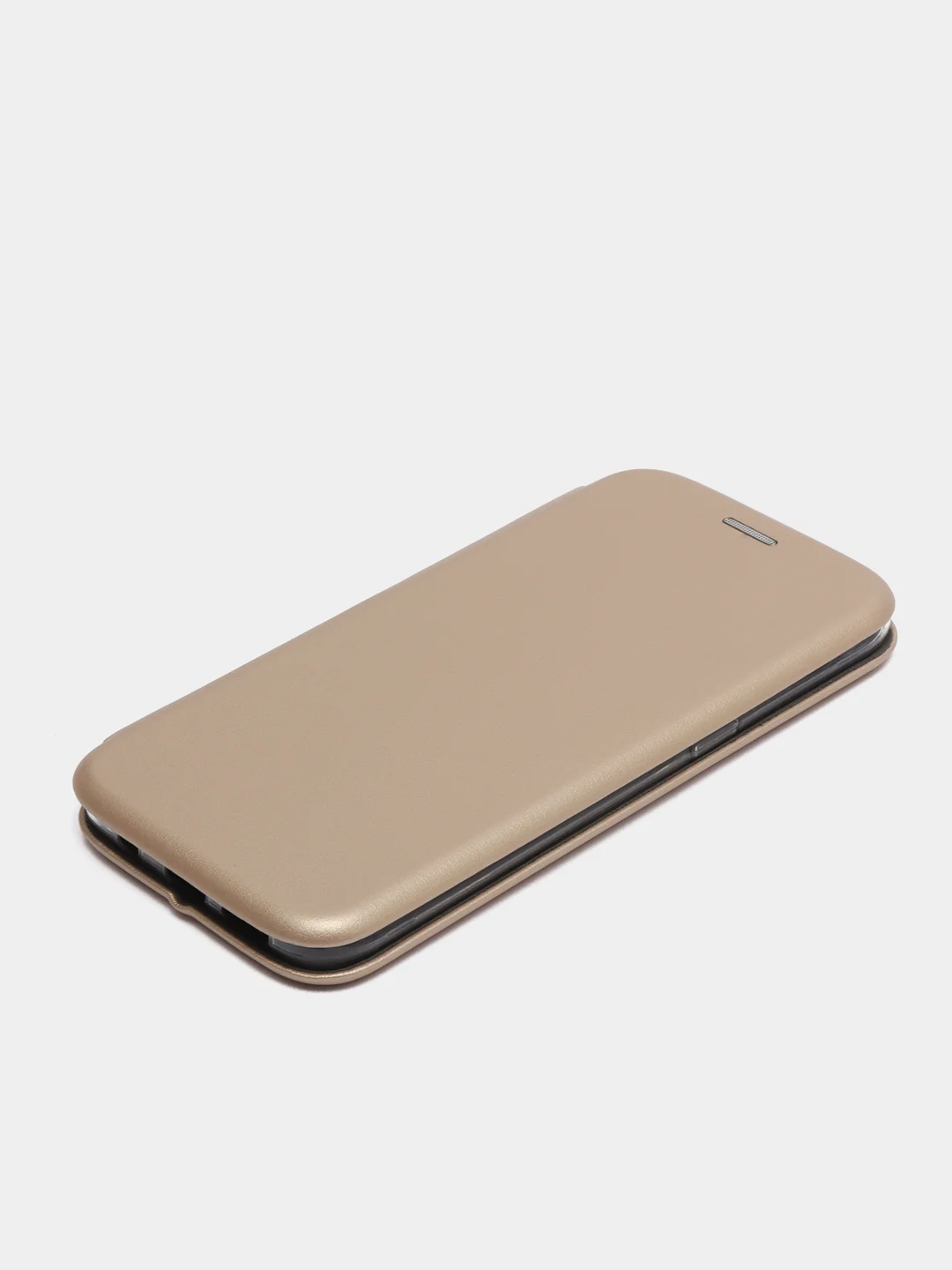 Золотой чехол книжка Samsung Galaxy S7 Edge (Самсунг Галакси С7 Эдж)