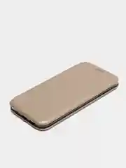 Золотой чехол книжка Samsung Galaxy S7 Edge (Самсунг Галакси С7 Эдж)