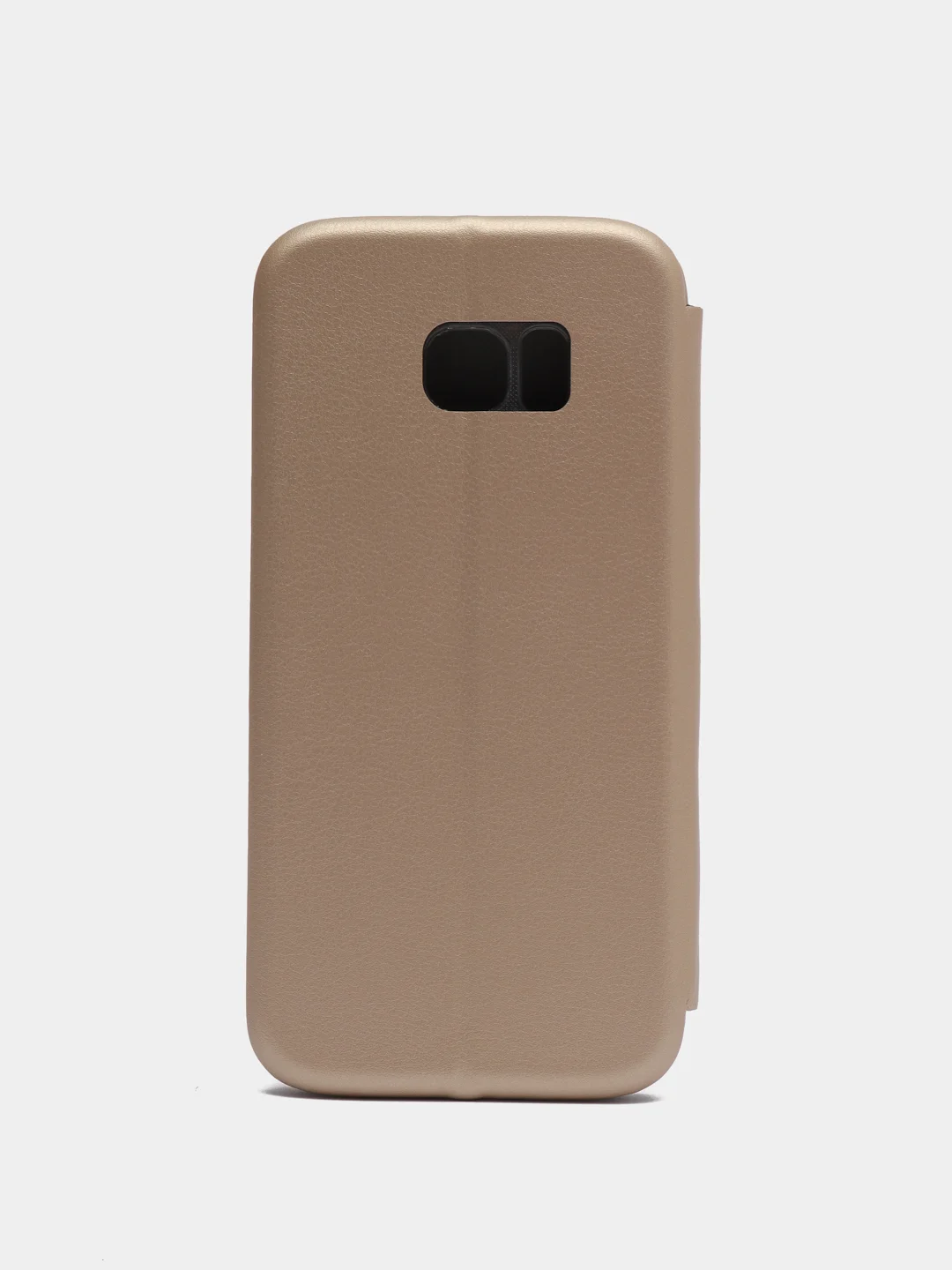 Золотой чехол книжка Samsung Galaxy S7 Edge (Самсунг Галакси С7 Эдж)