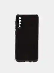 Черный чехол Samsung Galaxy A50 / A50s / A30s блестящий сияющий с защитой камеры