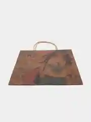 Мятный пакет подарочный крафтовый Veld-co "Purr"
