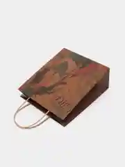 Мятный пакет подарочный крафтовый Veld-co "Purr"