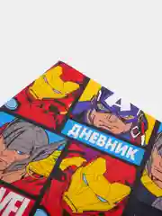 Алый дневник школьный для 1-11 классов, в мягкой обложке, 48 листов