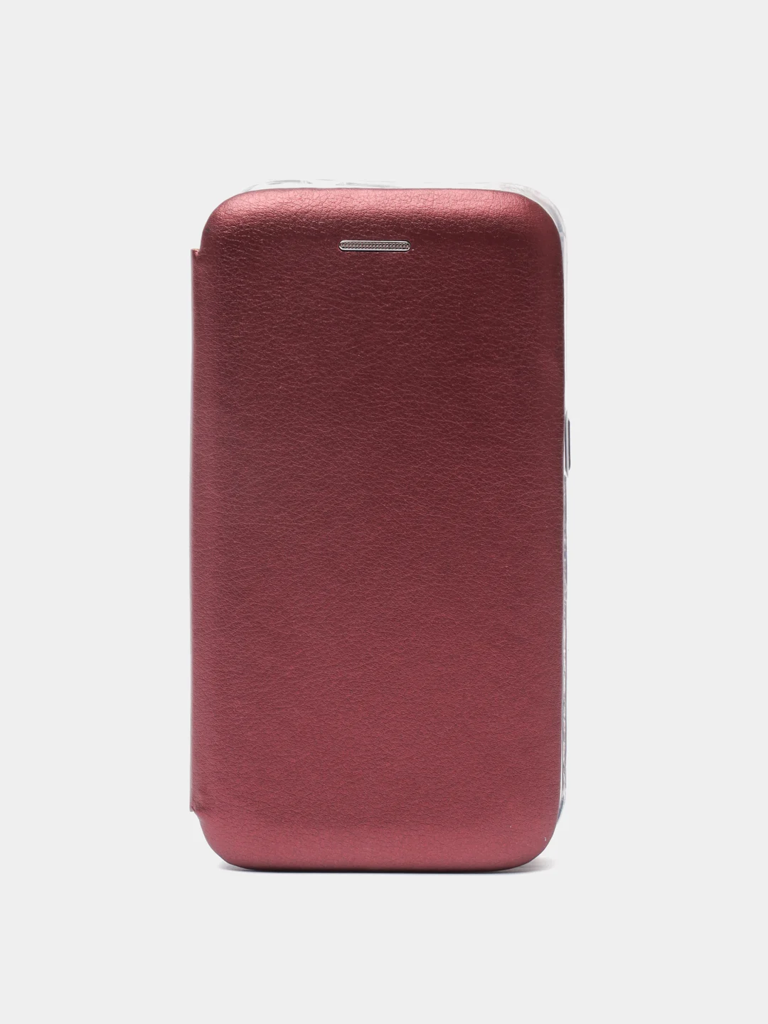 Пурпурный чехол-книжка на Samsung Galaxy J1 2016 (J120), Самсунг Галакси Джи1 2016 (Джи120)