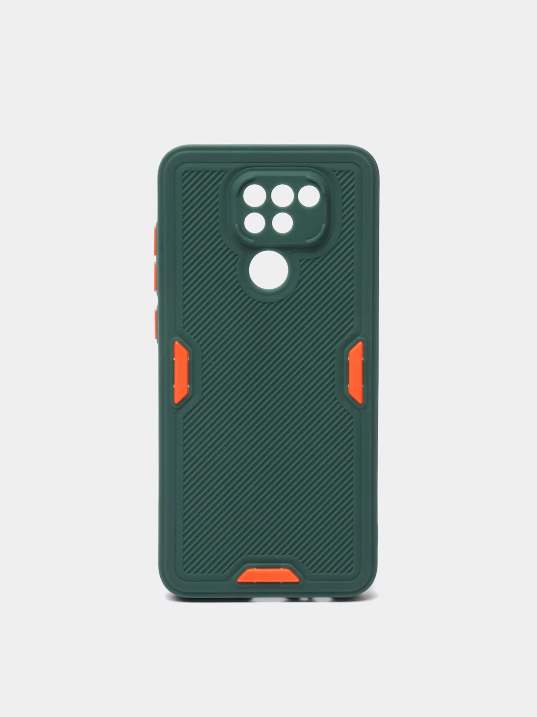 Зеленый усиленный силиконовый чехол для Xiaomi Redmi 10X