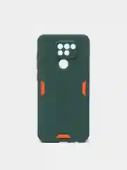Зеленый усиленный силиконовый чехол для Xiaomi Redmi 10X