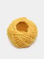 Желтый шпагат джутовый, толщина 2 мм, длина 30 м