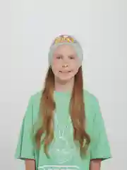 Зелёный хаки косынка для девочки