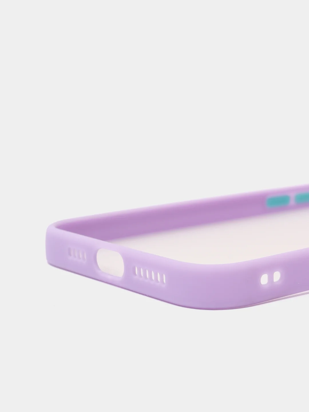 Аметистовый чехол для Apple iPhone 13 / iPhone 13 Pro / iPhone 13 Pro Max с цветными кнопками