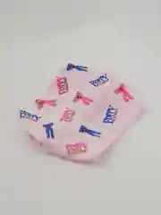 Конфетный косынка для девочки летняя, на резинке