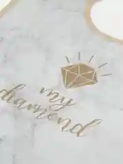Нагрудник "My diamond" непромокаемый на липучке