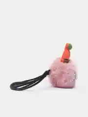 Конфетный резинки с меховым шариком
