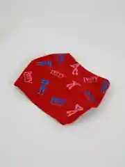 Красный косынка для девочки летняя, на резинке