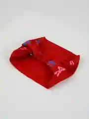 Красный косынка для девочки летняя, на резинке