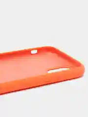 Оранжевый чехол Silicone Case для iPhone 11