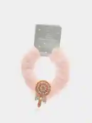 Конфетный меховая резинка для волос