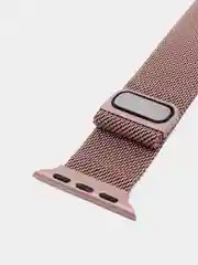 Розовый ремешок для Apple Watch, "Миланская петля"