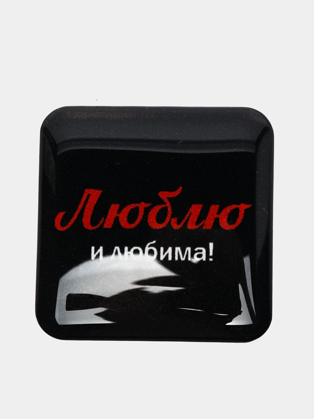 Алый 3d наклейки-стикеры на телефон
