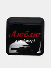 Алый 3d наклейки-стикеры на телефон