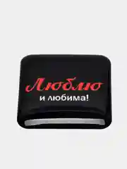 Алый 3d наклейки-стикеры на телефон