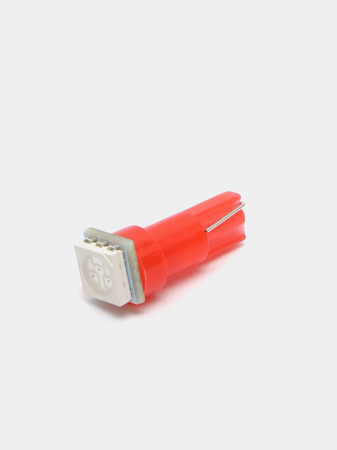 Красный лампа автомобильная LED, автолампа светодиодная, разноцветная T5 W2 х 4,6d