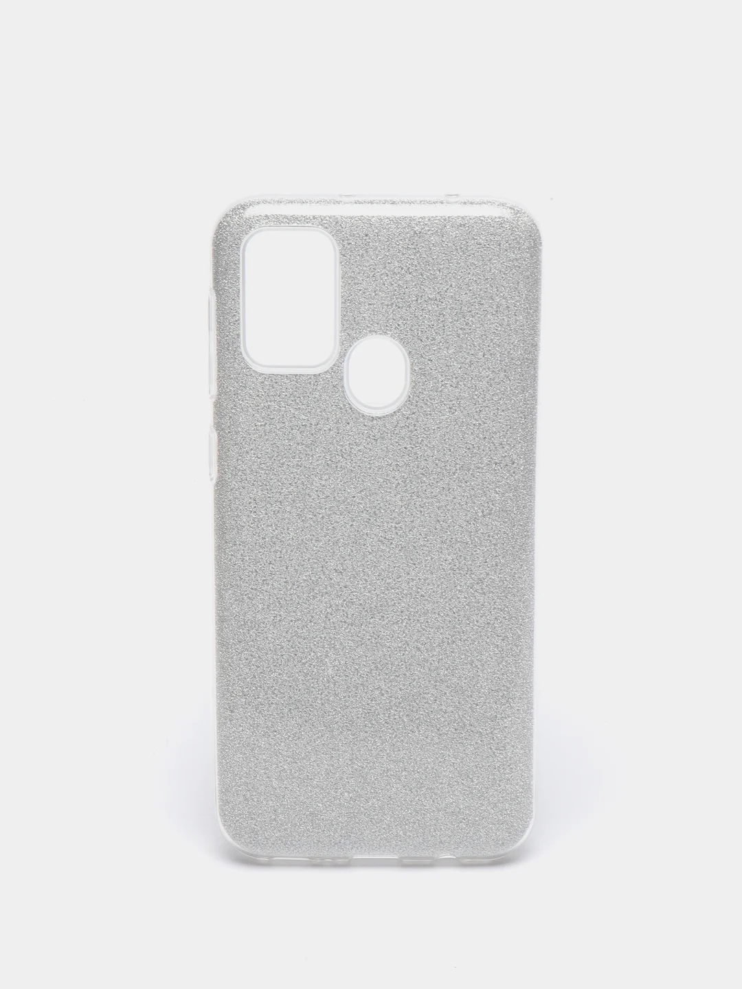 Серебряный чехол Samsung Galaxy M21 / M30s, Самсунг Галакси М21 / М30с блестящий сияющий