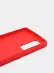 Красный чехол для Samsung Galaxy Note 20 (Самсунг Галакси Нот 20), силиконовый