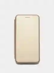 Золотой чехол-книжка для Xiaomi Redmi Note 4X