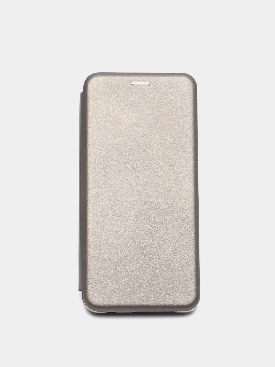 Серебряный чехол-книжка Xiaomi Redmi Note 9 Pro / Note 9s / Note 9 Pro Max, Сяоми Редми Нот 9 Про, 9с