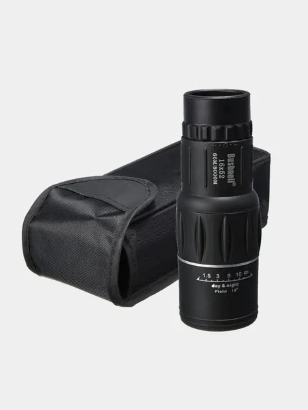 Черный бинокль 16x 52 мм, монокуляр Bushnell, монокулярный бинокль, телескоп