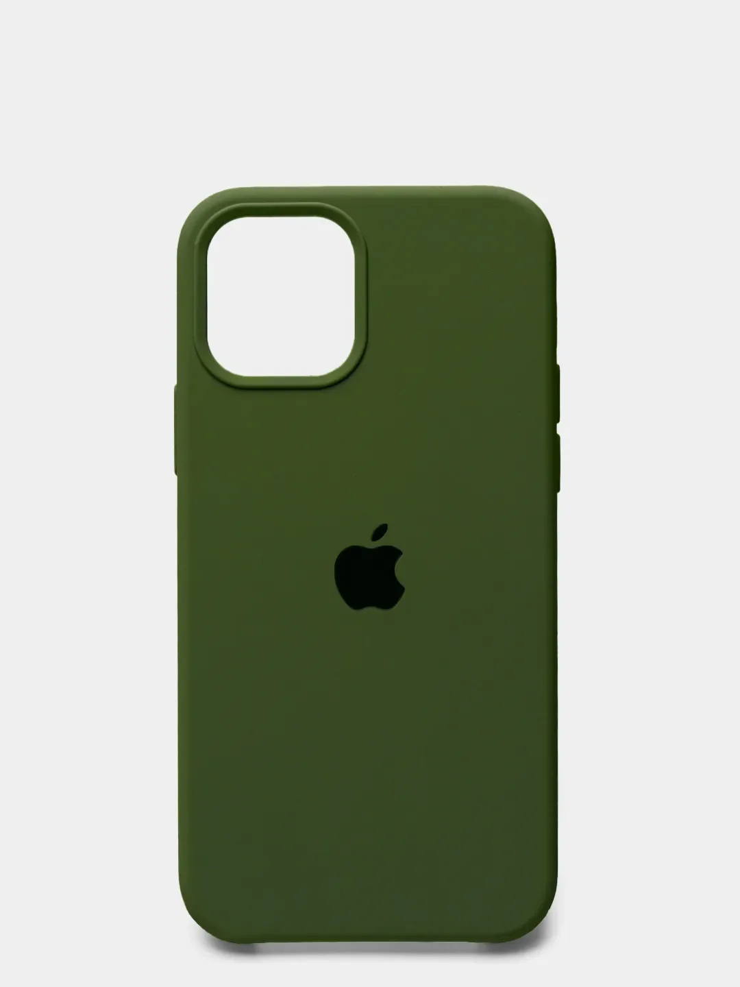 Серый меланж чехол Silicone Case для iPhone 12-13 Pro