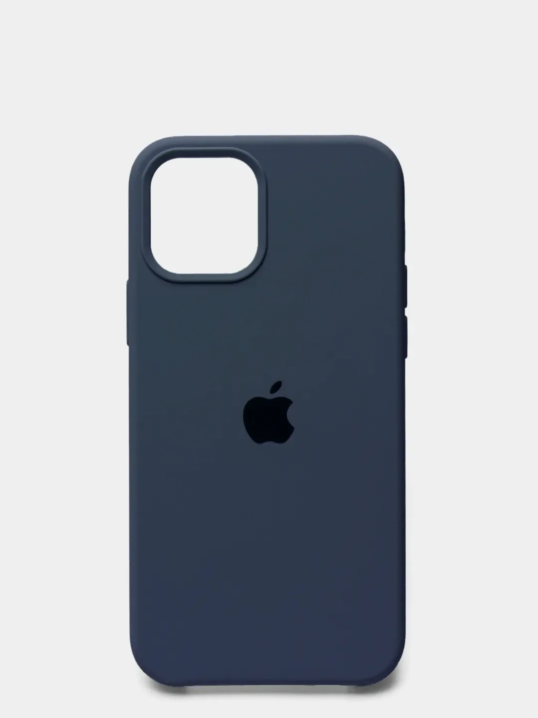 Серый меланж чехол Silicone Case для iPhone 12-13 Pro