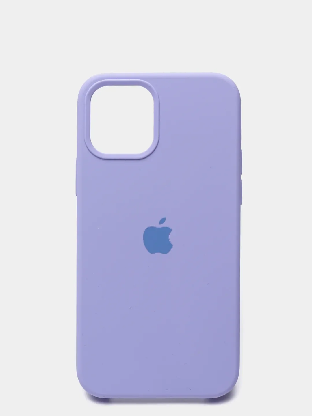 Серый меланж чехол Silicone Case для iPhone 12-13 Pro
