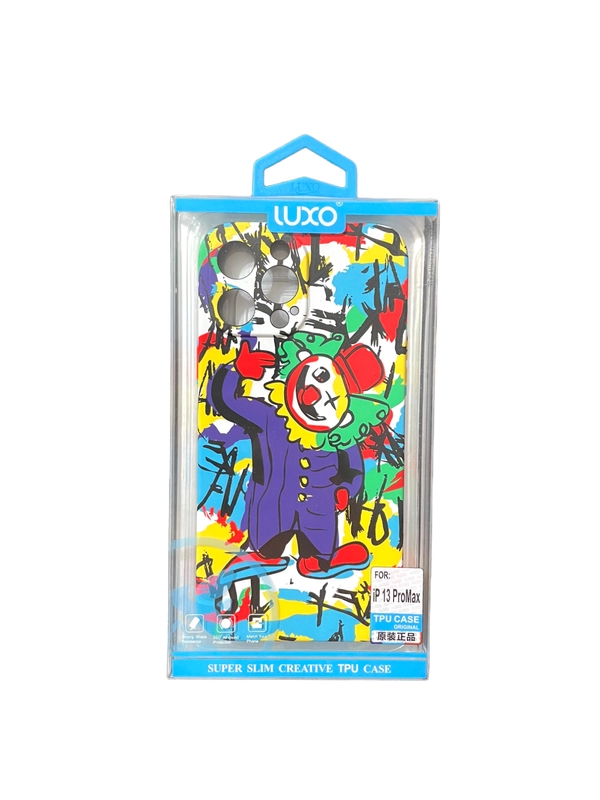 Светящийся чехол-накладка LUXO для iPhone 13 Pro с флуоресцентным рисунком KAWS