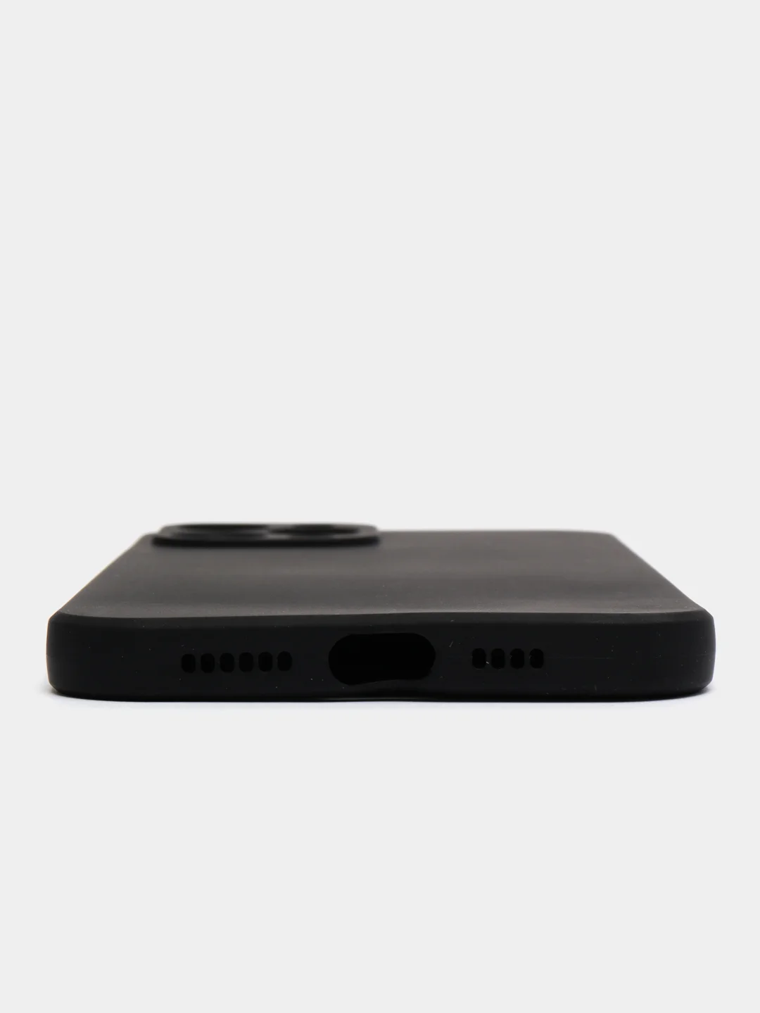 Черный силиконовый чехол для iPhone 12, 12 pro, 12 pro max