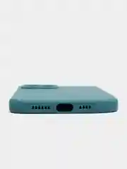 Тёмно-зелёный силиконовый чехол для iPhone 12, 12 pro, 12 pro max