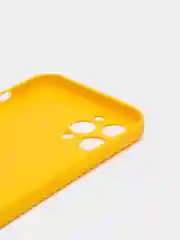 Желтый силиконовый чехол для iPhone 12, 12 pro, 12 pro max
