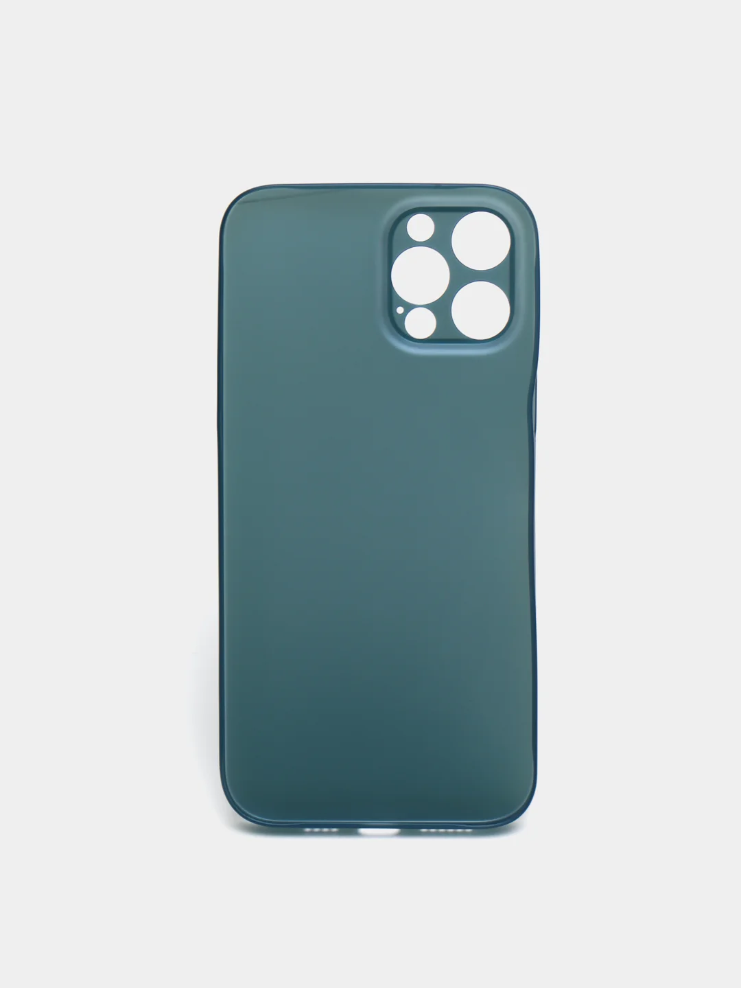 Синий меланж ультратонкий чехол для iPhone 11, 12, 12 pro, 12 pro max, 13, 13 pro, 13 pro max