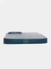 Синий меланж ультратонкий чехол для iPhone 11, 12, 12 pro, 12 pro max, 13, 13 pro, 13 pro max