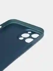 Синий меланж ультратонкий чехол для iPhone 11, 12, 12 pro, 12 pro max, 13, 13 pro, 13 pro max