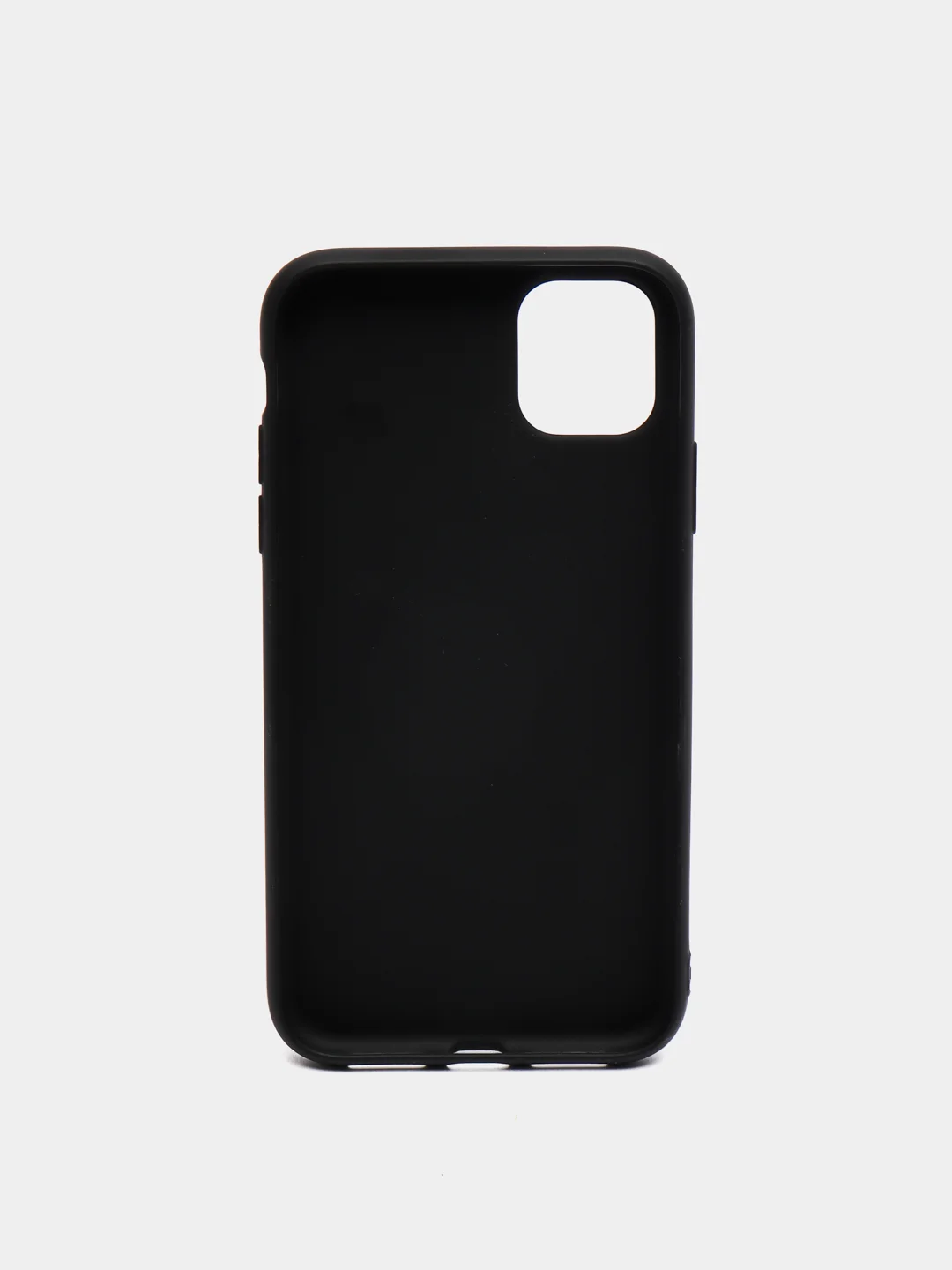 Черный силиконовый чехол для iPhone 5/5s/se, 6/6s, 7/8, 7+/8+, X/Xs, Xr