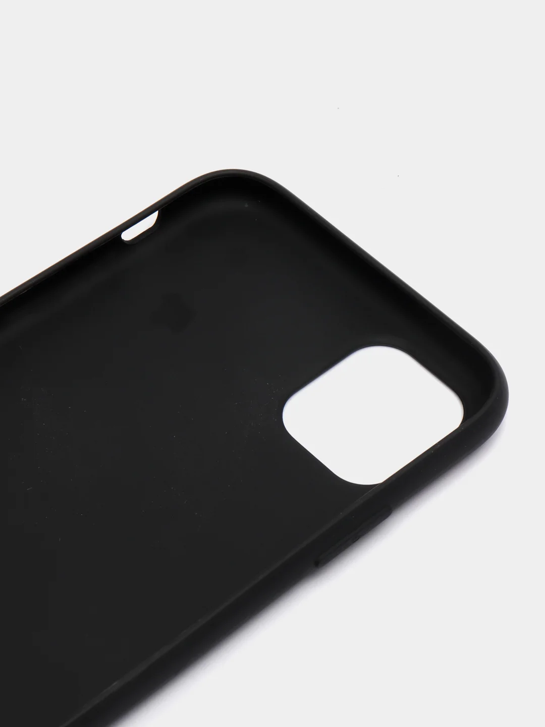 Черный силиконовый чехол для iPhone 5/5s/se, 6/6s, 7/8, 7+/8+, X/Xs, Xr