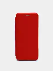 Красный чехол книжка Samsung Galaxy A03 Core с функцией подставки
