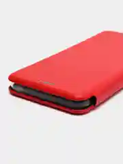Красный чехол книжка Samsung Galaxy A03 Core с функцией подставки