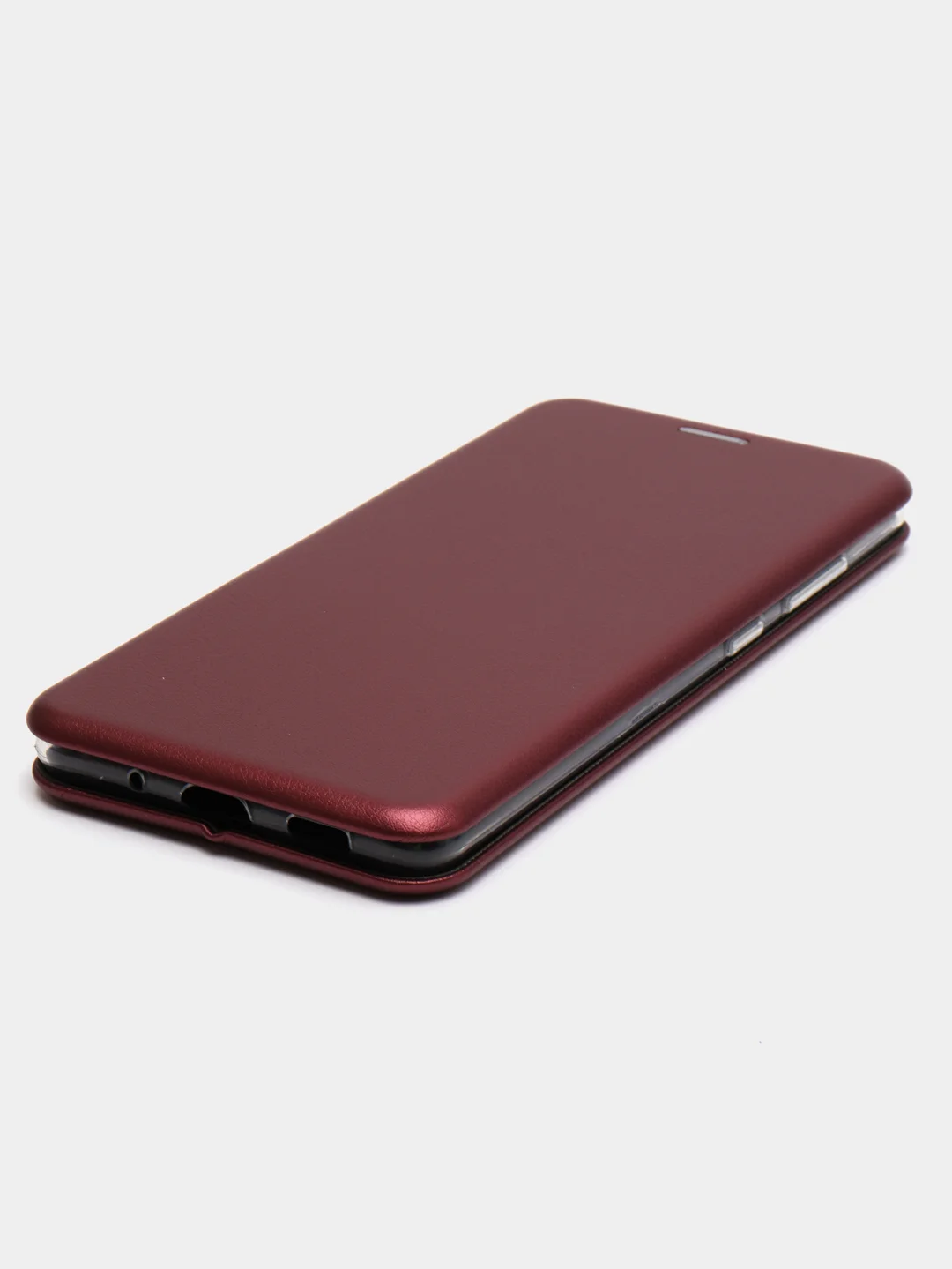 Багровый чехол книжка для Samsung Galaxy S20 FE, S20FE с функцией подставки