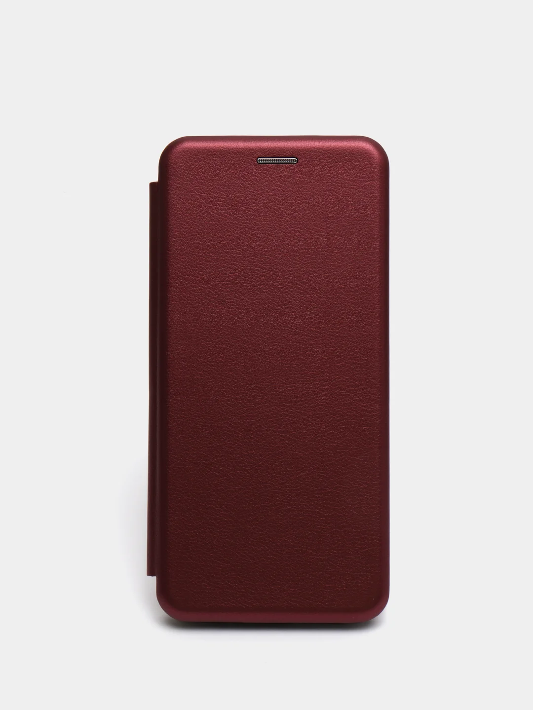 Багровый чехол-книжка для Samsung Galaxy A03 (Самсунг А03)