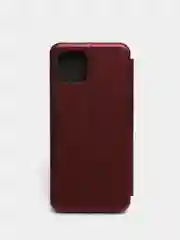 Багровый чехол-книжка для Samsung Galaxy A03 (Самсунг А03)